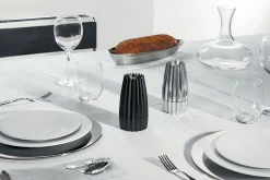 Alessi Gewurzmuhle Gring Metall/ Pfeffer-/Salzmuhle - Schwarz Fashion