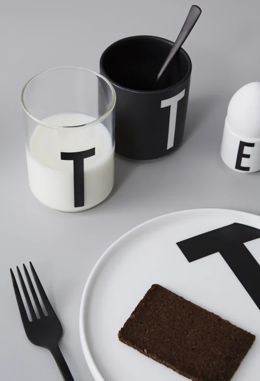 Design Letters Glas A-Z Glas / Borosilikatglas - Buchstabe J - Transparent Hot