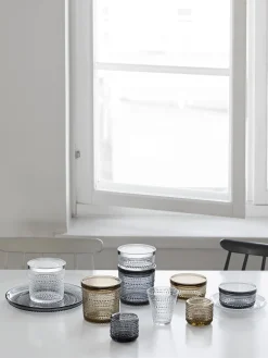 Iittala Glas Kastehelmi Glas Grau / Set Aus 2 Gläsern - 30 Cl - Gewittergrau Best Sale