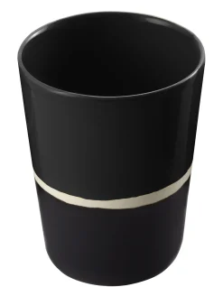 Maison Sarah Lavoine Glas Sicilia Keramik Schwarz - Rettich/ Schwarz - Weis New