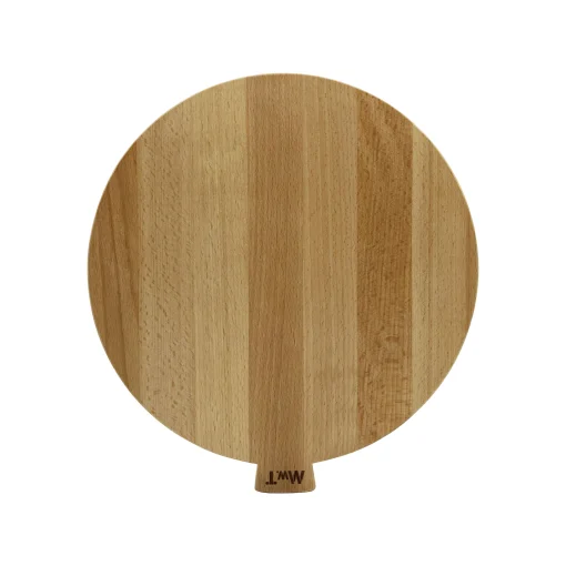 Malle W. Trousseau Hackklotz  Holz Natur Aus Buche / Schneidbrett - O 28 Cm - Buche Natur Shop