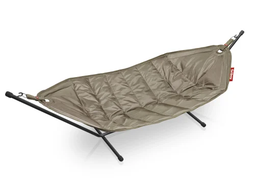 Fatboy Hangematte Mit Gestell Headdemock Metall Textil Braun Grau - Taupe Flash Sale