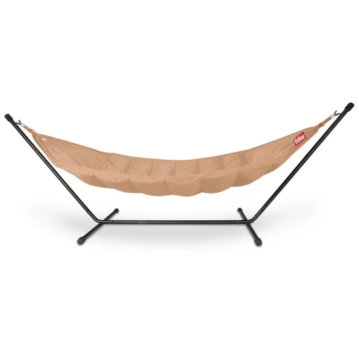 Fatboy Hangematte Mit Gestell Headdemock Textil Beige / Polyesterstoff - Mit Kissen - Beige Sesame Cheap