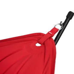 Fatboy Hangematte Mit Gestell Headdemock Superbe Textil Rot / Olefine-Stoff Rot & Gestell Schwarz - Rot - Schwarz Online