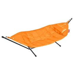 Fatboy Hangematte Mit Gestell Headdemock Textil Orange / Polyesterstoff - Mit Kissen - Orange Bitters Fashion