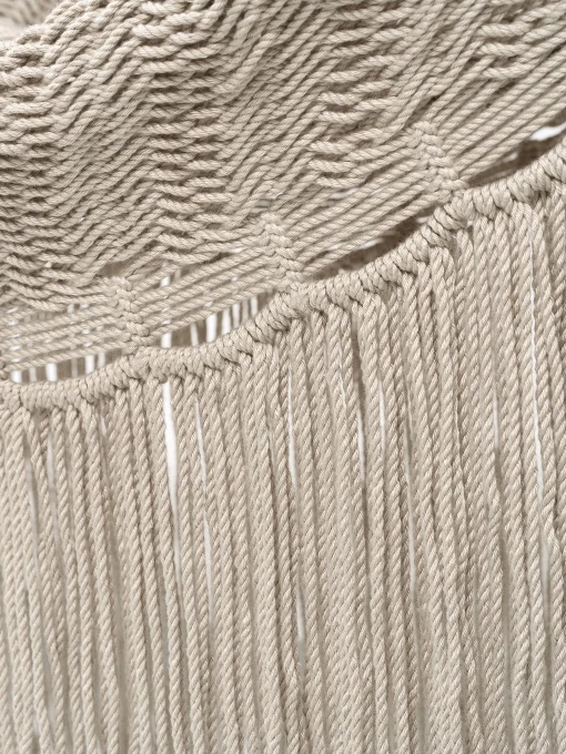 Ferm Living Hangematte Zum Aufhangen Path Textil Beige / Plastikflaschen-Recycling - Sandfarben/ Hell Flash Sale