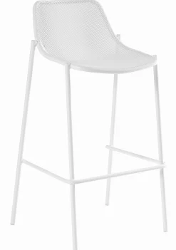 Emu Hochstuhl Round Metall- Weis Hot