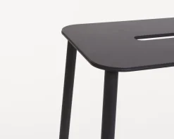 Frama Hocker Adam Outdoor Metall/ H 50 Cm - Schwarz Outlet