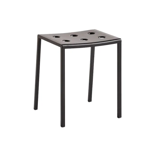 Hay Hocker Balcony Metall Grau / Stahl - Anthrazit Cheap