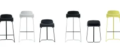 Kristalia Hocker Bcn Metall Plastikmaterial - Schwarz Outlet