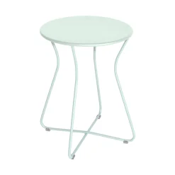 Fermob Hocker Cocotte Metall Grun / Beistelltisch - H 45 Cm / Metall - Frostige Minze Best Sale