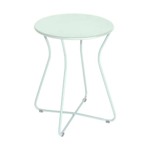 Fermob Hocker Cocotte Metall Grun / Beistelltisch - H 45 Cm / Metall - Frostige Minze Best Sale