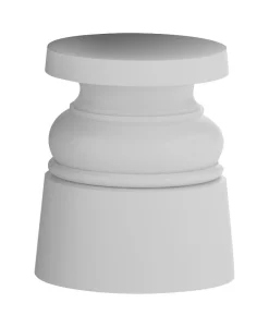 Moooi Hocker Container New Antique Plastikmaterialh 44 Cm - Grau New