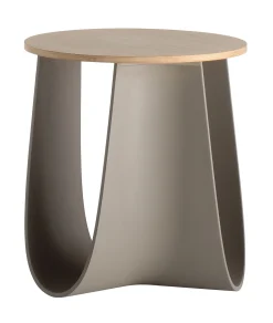 MDF Italia Hocker Sag Plastikmaterial Braun Beige Holz Natur / Tisch H 43 Cm - Sitzflache Aus Bambus - Bambus - Taupe Shop