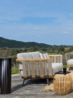 Unopiu Hocker Swing Holz Natur / - Teak Online