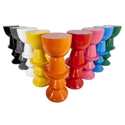 Pols Potten Hocker Tam Tam Plastikmaterial/ Kunststoff Lackiert - Orange Cheap