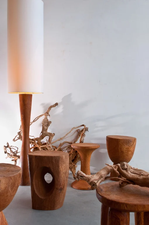 Pols Potten Hocker Tam Tamnatur Hocker/Tisch - Holz Best