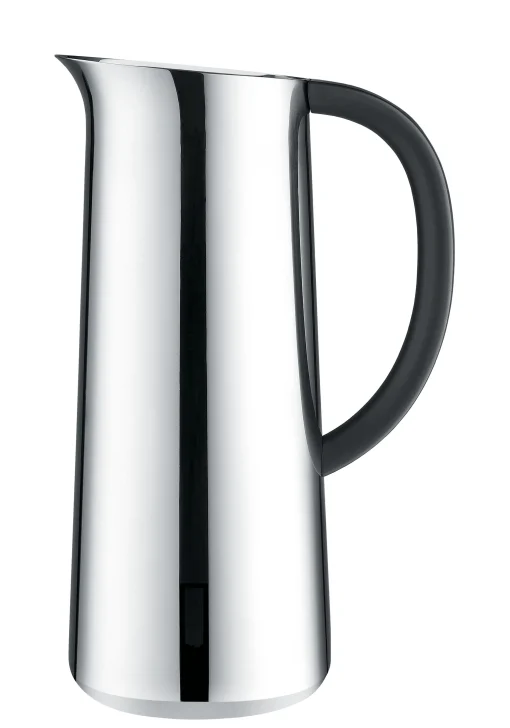 Alessi Iso-Karaffe Nomu Metall / 1 L - Edelstahl - Schwarz - Stahl Fashion