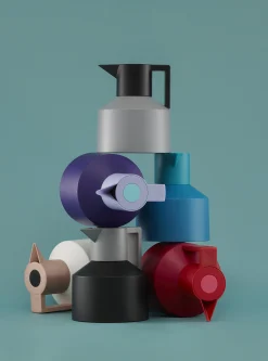 Normann Copenhagen Isolierkrug Geo Plastikmaterial - Weis Cheap