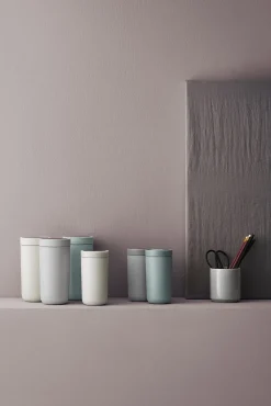 Stelton Iso-Tasse Core Keramik Grau / Steinzeug - 2Er-Set - Hellgrau Flash Sale
