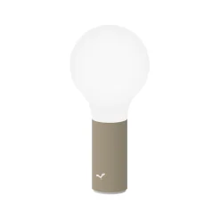 Fermob Kabellose, Wiederaufladbare Außenlampe Aplo Led Metall Beige - Muskat Shop