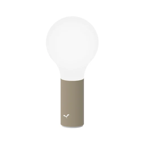 Fermob Kabellose, Wiederaufladbare Außenlampe Aplo Led Metall Beige - Muskat Shop