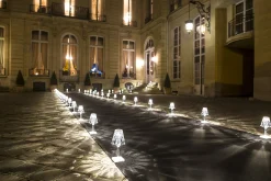 Kartell Kabellose, Wiederaufladbare Außenlampe Battery Led Plastikmaterial Transparent / Kabellos - Wiederaufladbar - Kristall Best
