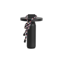 Petite Friture Kabellose, Wiederaufladbare Außenlampe Quasar Led Metall/ Aluminium - H 26 Cm - Schwarz Cheap
