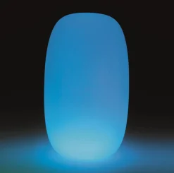 MyYour Kabellose, Wiederaufladbare Außenlampe Pandora Large Plastikmaterial Rgb-Led / O 40 Cm X H 70 Cm - Kabellos - Weis Online