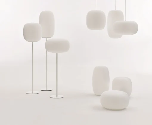MyYour Kabellose, Wiederaufladbare Außenlampe Pandora Large Plastikmaterial Rgb-Led / O 40 Cm X H 70 Cm - Kabellos - Weis Online