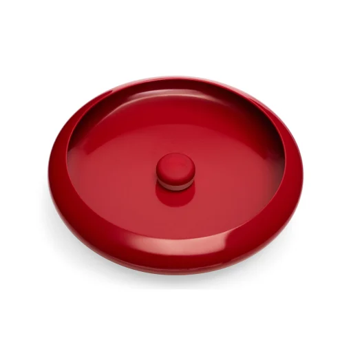 Fatboy Kabellose, Wiederaufladbare Außenlampe Oloha Large Metall Rot Metall Rot / Wandleuchte Fur Den Außenbereich - O 37,5 Cm - Rouge Lobby Hot