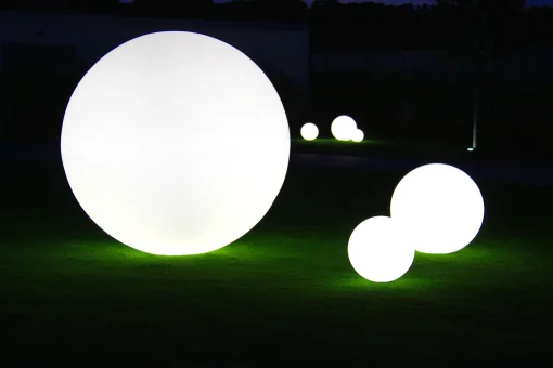Slide Kabellose, Wiederaufladbare Außenlampe Globo Outdoor Led Plastikmaterial Kabellos - O 25 Cm - Fur Den Außeneinsatz - Weis Cheap