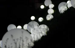 Slide Kabellose, Wiederaufladbare Außenlampe Globo Outdoor Led Plastikmaterial Kabellos - O 25 Cm - Fur Den Außeneinsatz - Weis Cheap