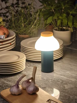 Hay Kabellose, Wiederaufladbare Außenlampe Pc Portable Plastikmaterial Blau Grun / Fur Den Außenbereich - Aufladbar Uber Usb - Gelb - Ozeangrun - Weis Fashion