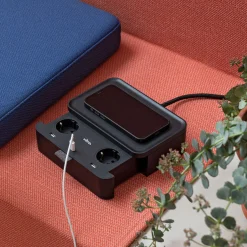 Vitra Kabelloses Ladegerat Ampi Plastikmaterial/ Mehrfachstecker - Schwarz Cheap