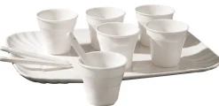 Seletti Kaffeservice Estetico Quotidiano Keramik / Fur 6 Personen - Weis Outlet