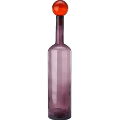 Pols Potten Karaffe Bubbles & Bottles Xxl Glas / Glas - 4Er-Set - H 87 Cm - Bunt Online
