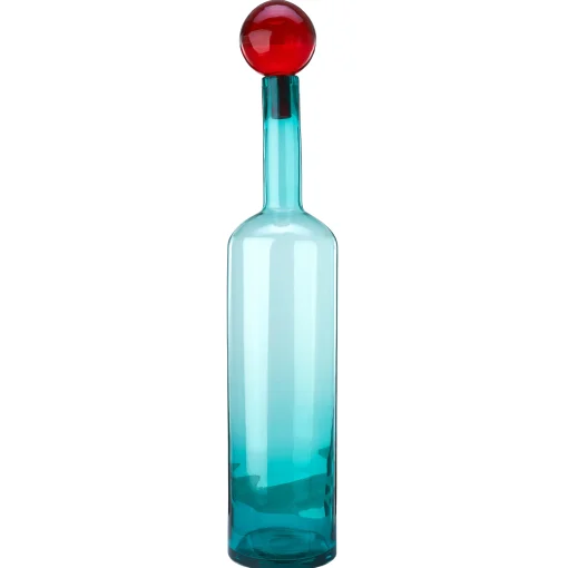 Pols Potten Karaffe Bubbles & Bottles Xxl Glas / Glas - 4Er-Set - H 87 Cm - Bunt Online