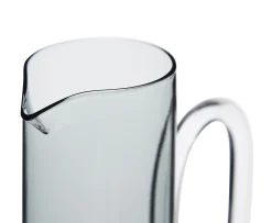 Tom Dixon Karaffe Bump Glas Rosa / Mundgeblasenes Glas - Rauchgrau - Rosa Sale