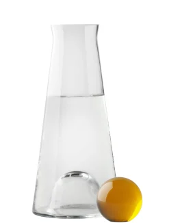 Design House Stockholm Karaffe Fia Glas Braun Transparent 1 L - Amber - Transparent Cheap