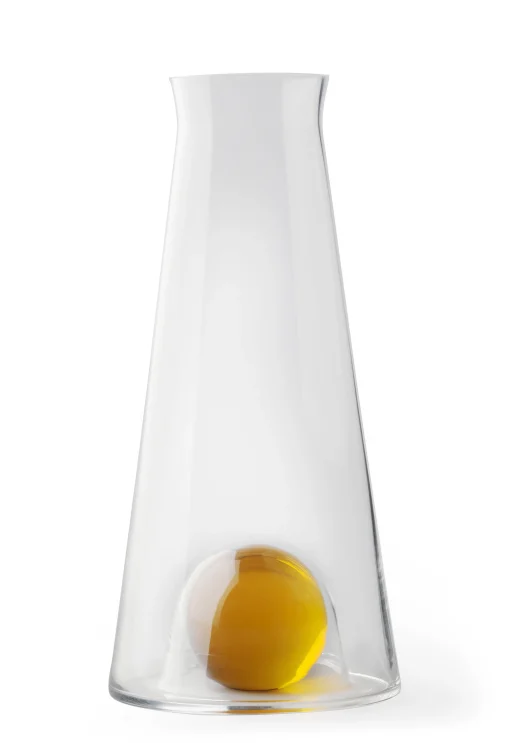 Design House Stockholm Karaffe Fia Glas Braun Transparent 1 L - Amber - Transparent Cheap