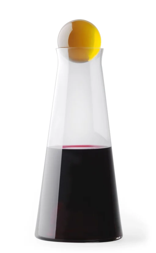 Design House Stockholm Karaffe Fia Glas Braun Transparent 1 L - Amber - Transparent Cheap