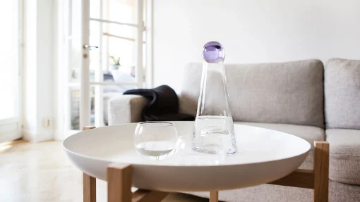 Design House Stockholm Karaffe Fia Glas Braun Transparent 1 L - Amber - Transparent Cheap