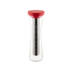 Alessi Karaffe Fur Kalt Aufgegossenen Kaffee Mazagran Glas/ Fur Cold Brew Kaffee - 90 Cl - Rot Clearance