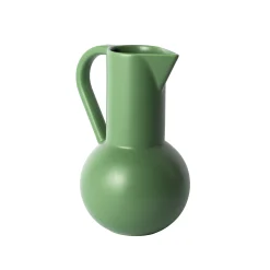 raawii Karaffe Strom Medium Keramik/ H 24 Cm - Handgefertigte Keramik - Exklusivitat - Grun Outlet