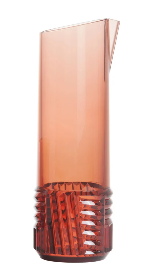 Kartell Karaffe Trama Plastikmaterial/ 1 L - Rosa Clearance
