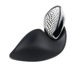 Alessi Kasereibe Forma Plastikmaterial Schwarz Metall / Von Zaha Hadid - Schwarz - Stahl Online