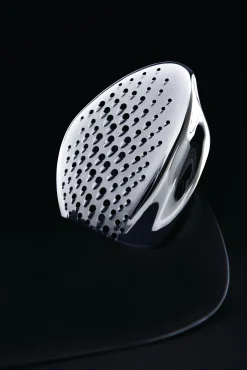 Alessi Kasereibe Forma Plastikmaterial Schwarz Metall / Von Zaha Hadid - Schwarz - Stahl Online