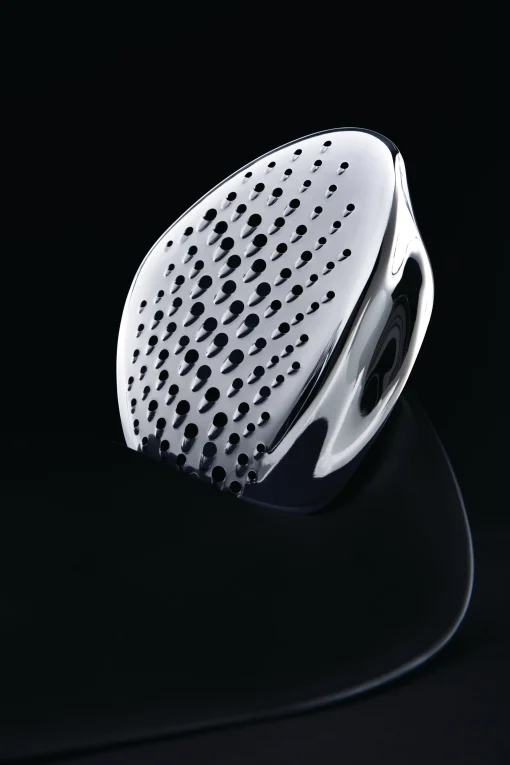 Alessi Kasereibe Forma Plastikmaterial Schwarz Metall / Von Zaha Hadid - Schwarz - Stahl Online