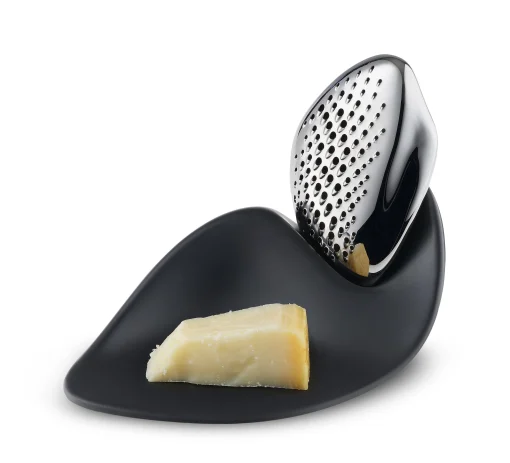 Alessi Kasereibe Forma Plastikmaterial Schwarz Metall / Von Zaha Hadid - Schwarz - Stahl Online